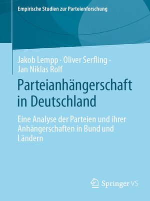 cover image of Parteianhängerschaft in Deutschland